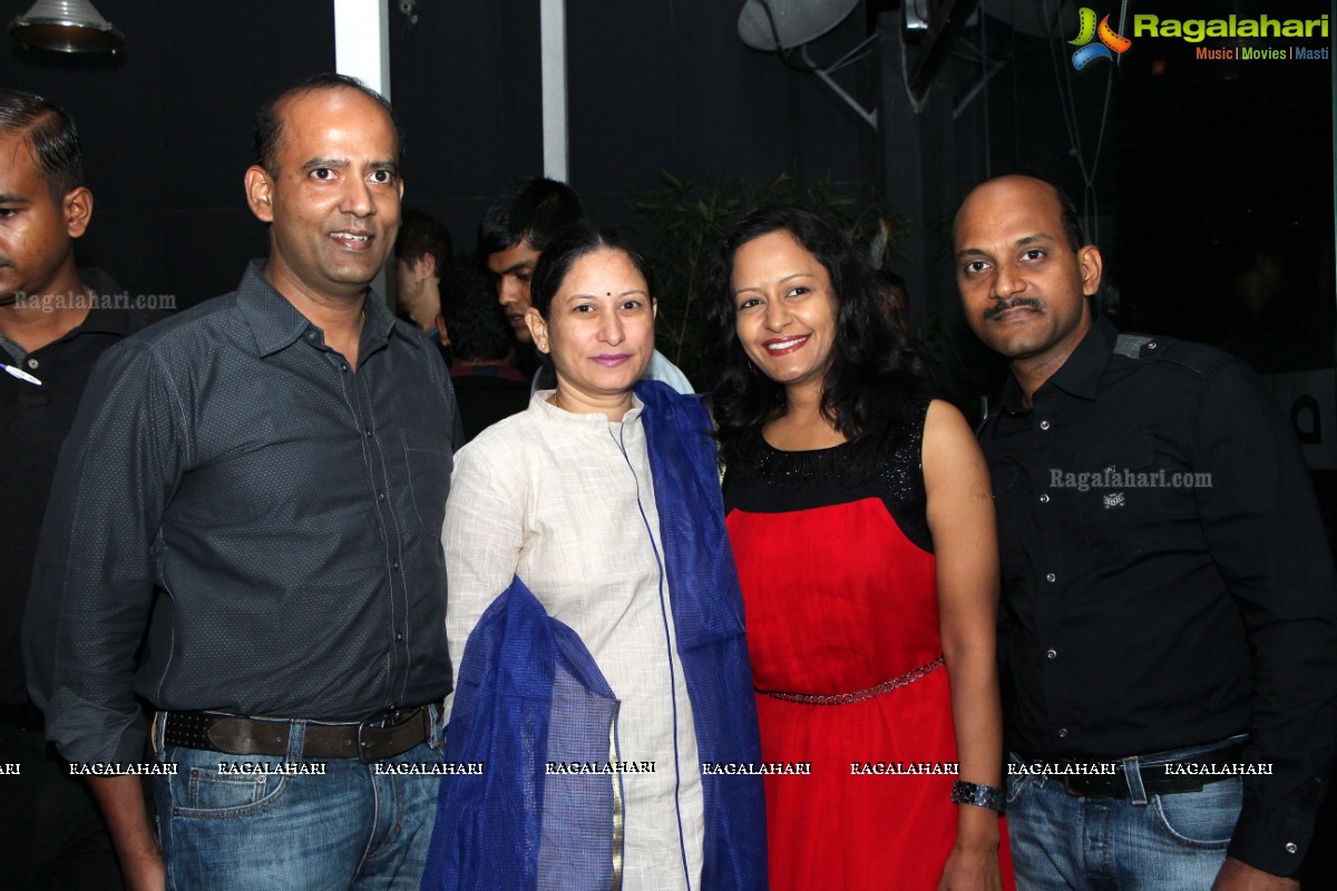 Birthday Party of Mr and Mrs Pradeep Roy and Mr Srinivas at Air Lounge, Hyderabad