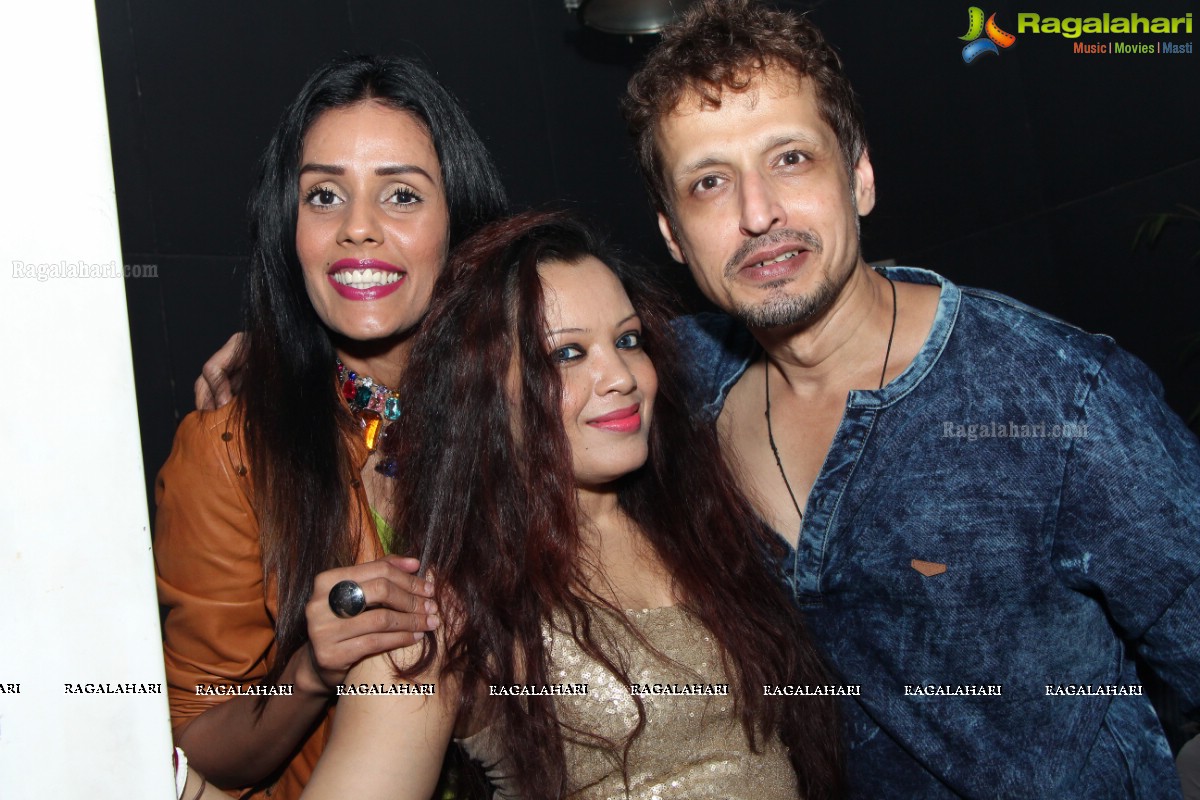 Birthday Party of Mr and Mrs Pradeep Roy and Mr Srinivas at Air Lounge, Hyderabad