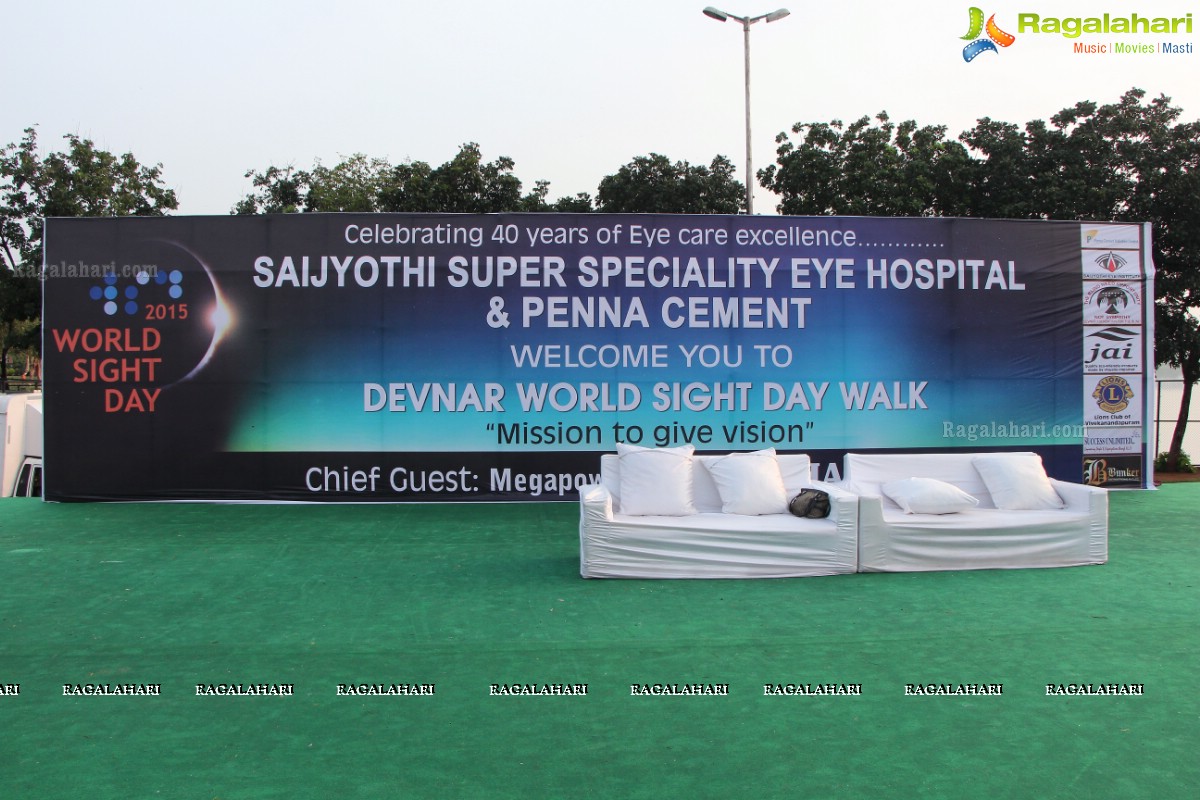 Ram Charan at Devnar World Sight Day Walk 'Mission to Give Vision'