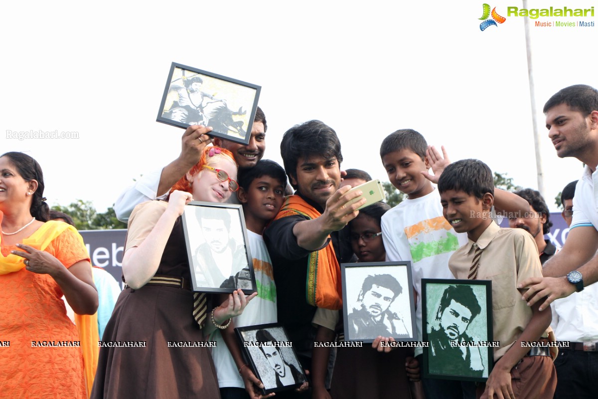 Ram Charan at Devnar World Sight Day Walk 'Mission to Give Vision'