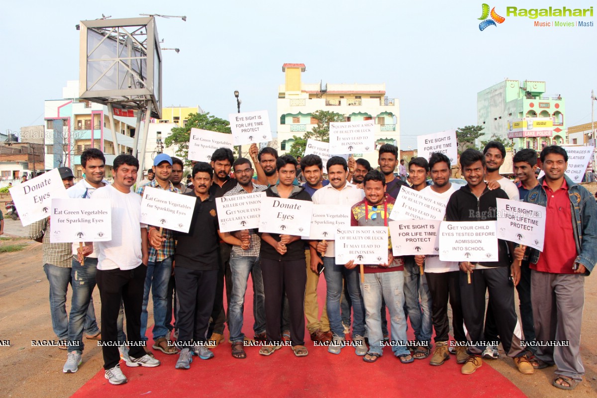 Ram Charan at Devnar World Sight Day Walk 'Mission to Give Vision'