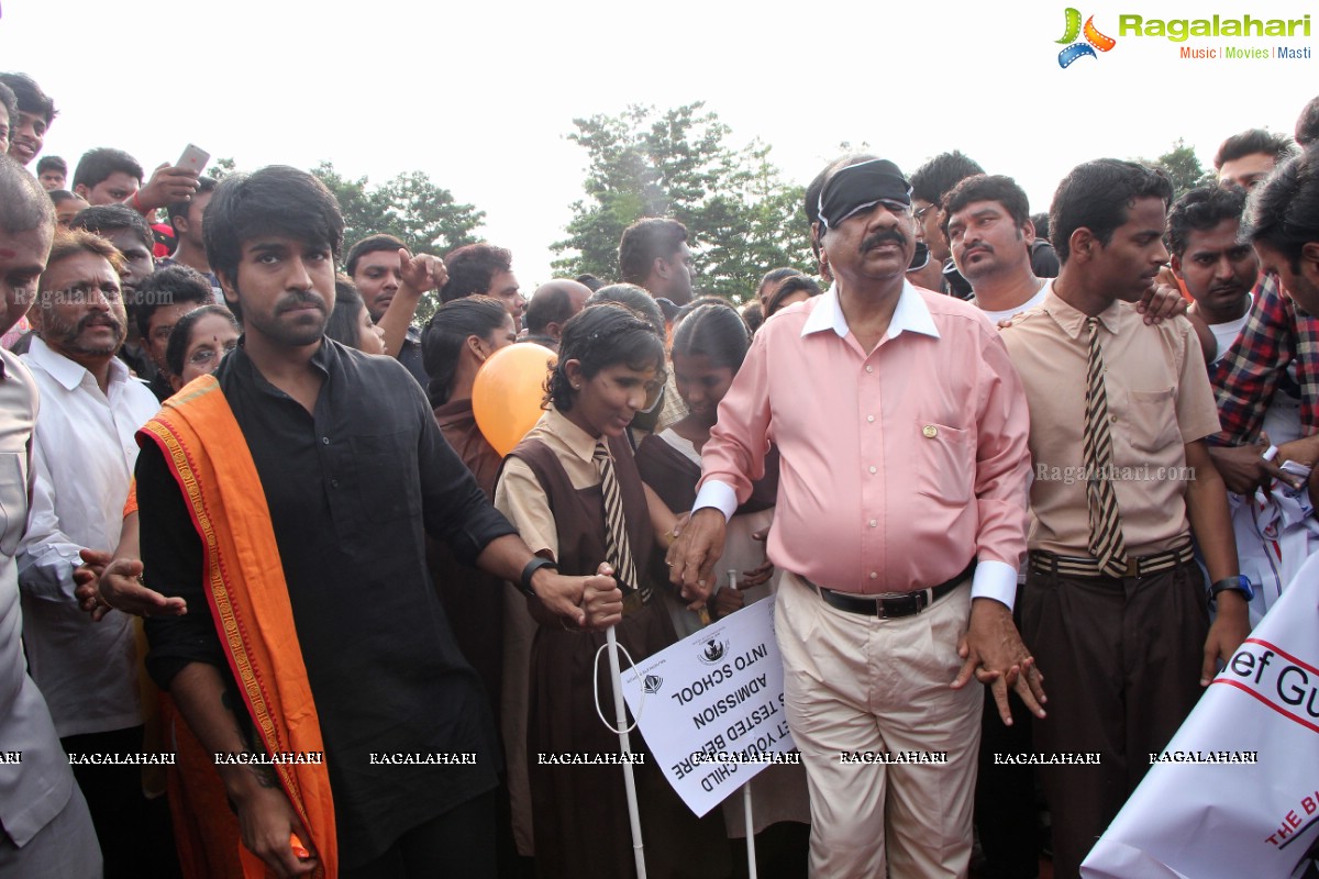 Ram Charan at Devnar World Sight Day Walk 'Mission to Give Vision'