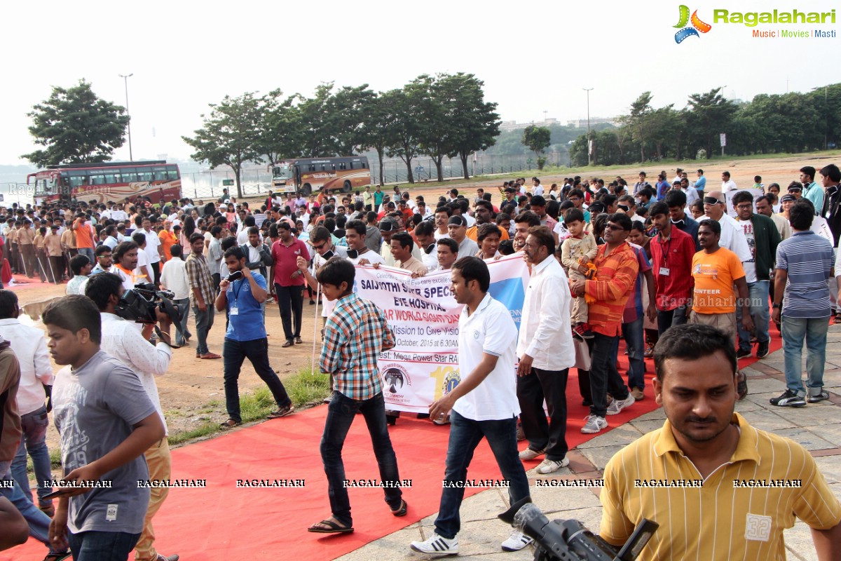 Ram Charan at Devnar World Sight Day Walk 'Mission to Give Vision'