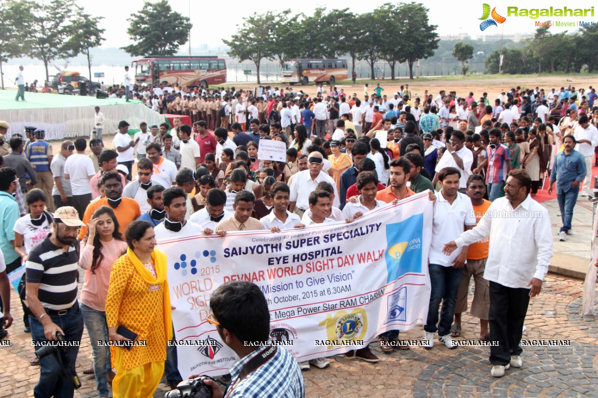 Ram Charan at Devnar World Sight Day Walk 'Mission to Give Vision'