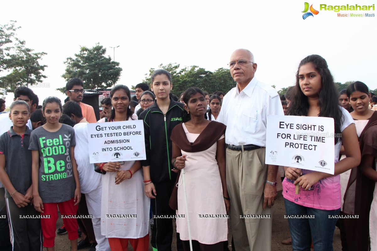 Ram Charan at Devnar World Sight Day Walk 'Mission to Give Vision'