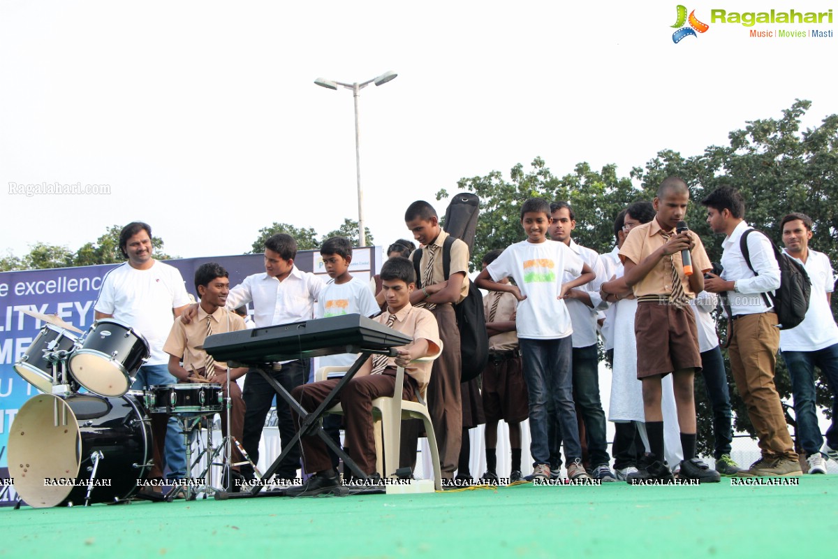 Ram Charan at Devnar World Sight Day Walk 'Mission to Give Vision'