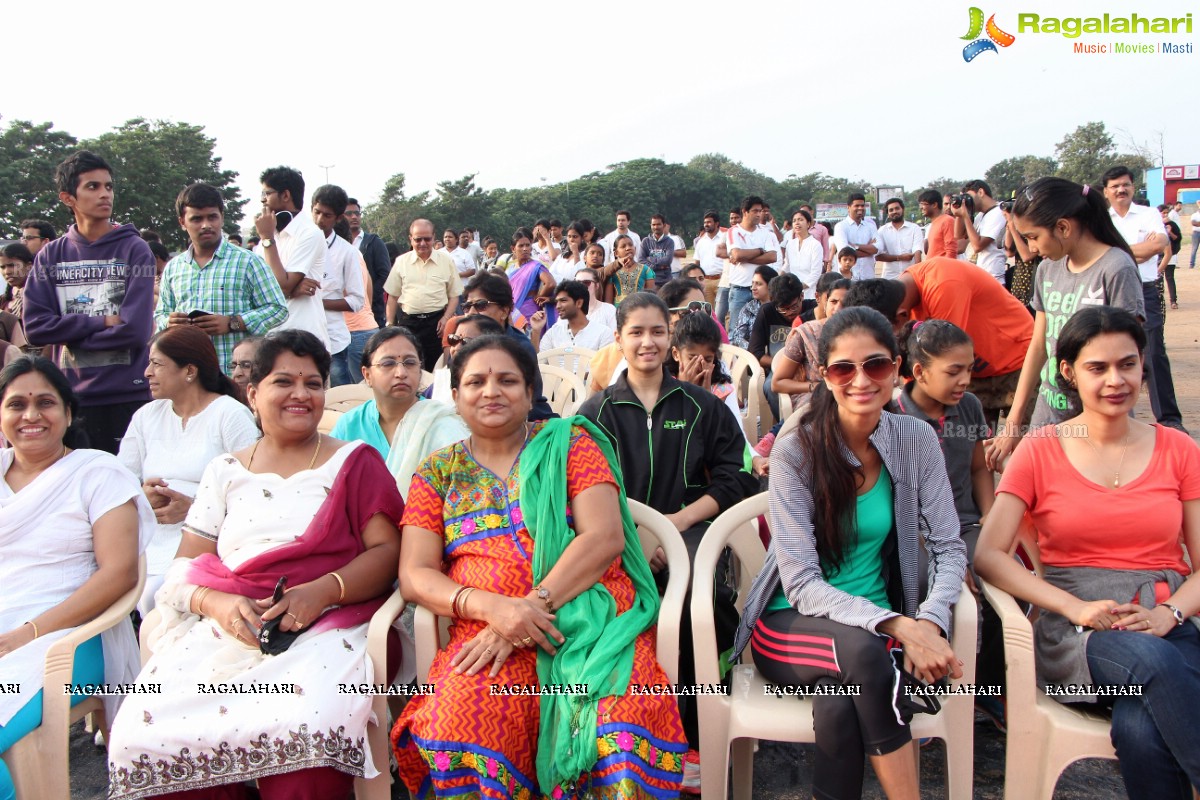 Ram Charan at Devnar World Sight Day Walk 'Mission to Give Vision'