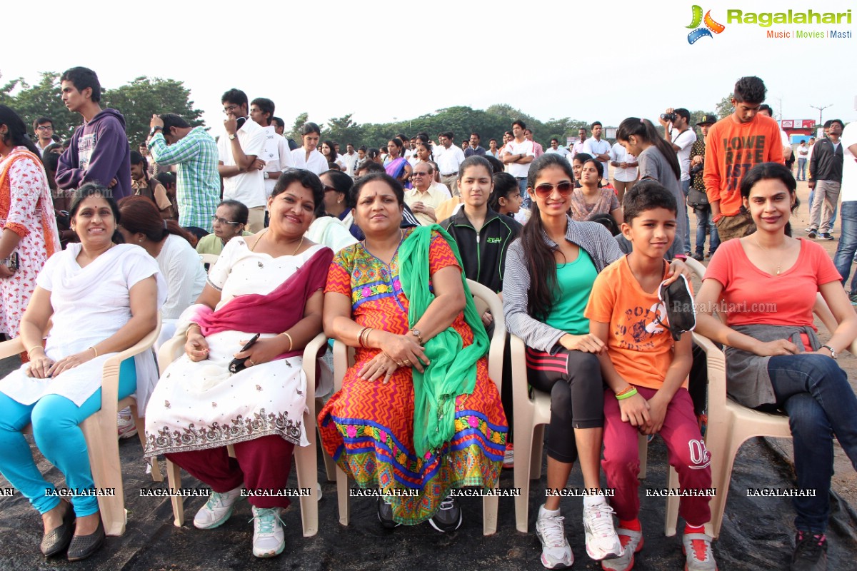 Ram Charan at Devnar World Sight Day Walk 'Mission to Give Vision'