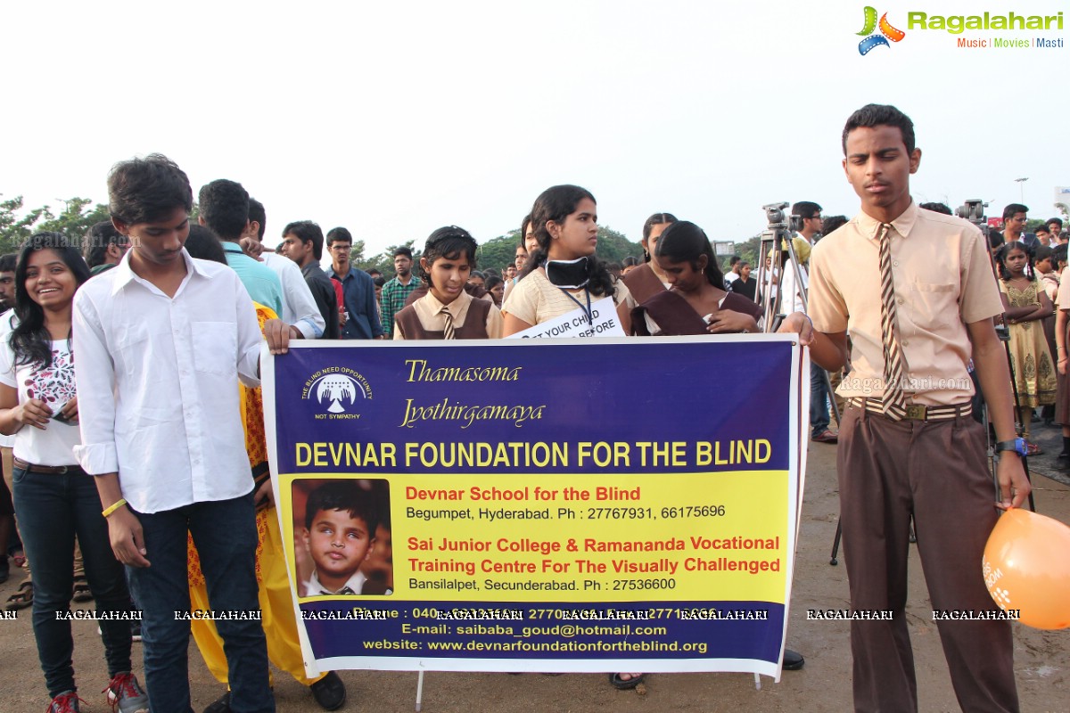 Ram Charan at Devnar World Sight Day Walk 'Mission to Give Vision'