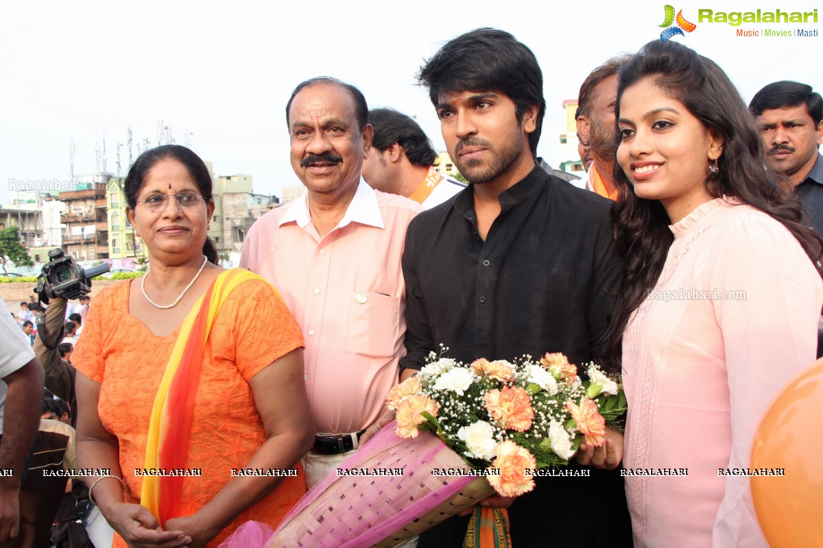 Ram Charan at Devnar World Sight Day Walk 'Mission to Give Vision'