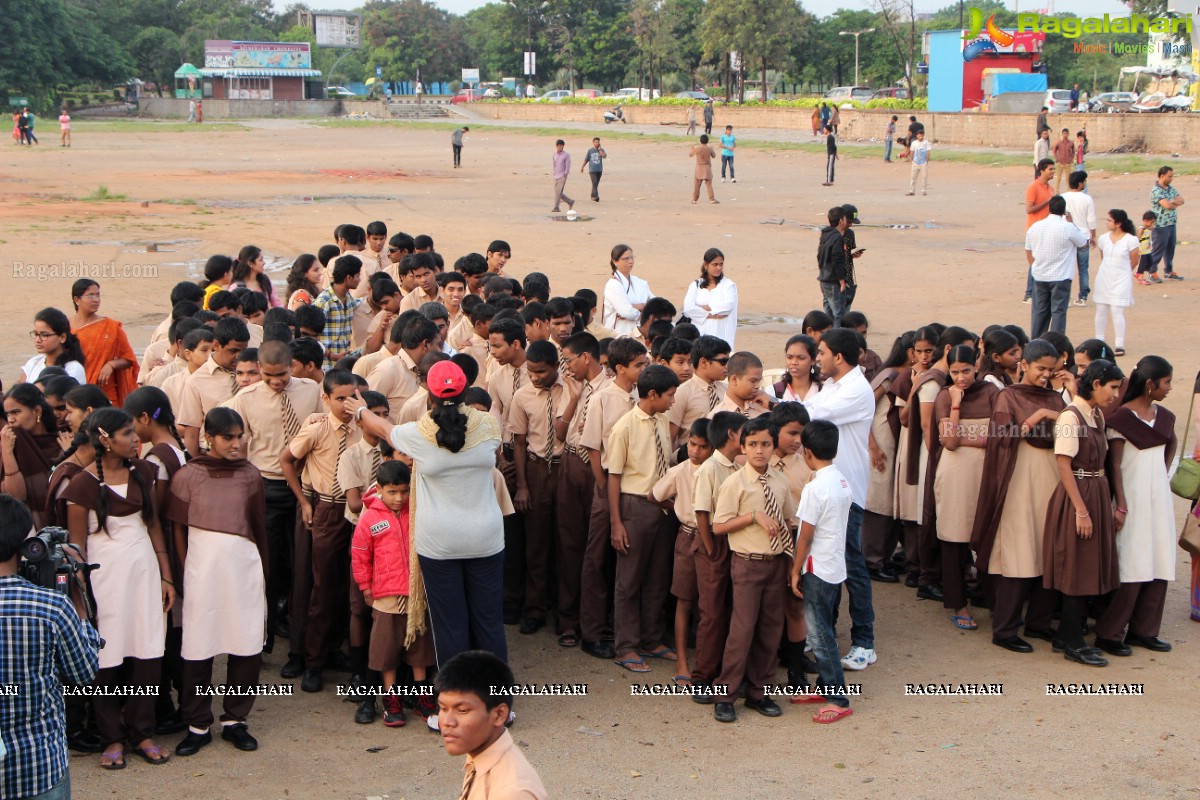 Ram Charan at Devnar World Sight Day Walk 'Mission to Give Vision'