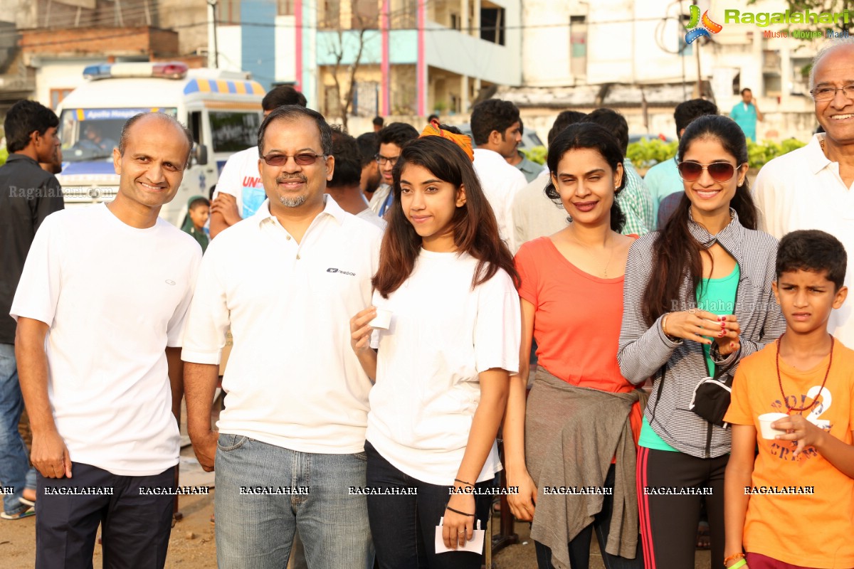 Ram Charan at Devnar World Sight Day Walk 'Mission to Give Vision'