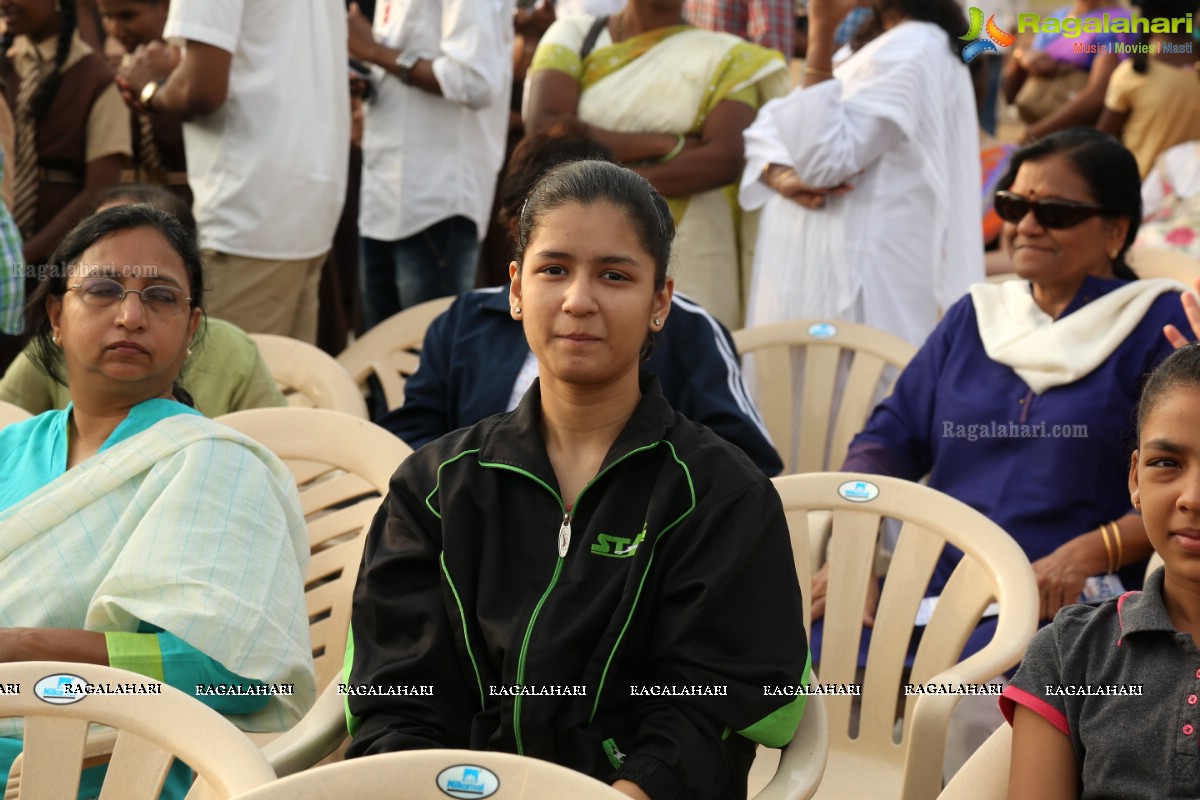 Ram Charan at Devnar World Sight Day Walk 'Mission to Give Vision'