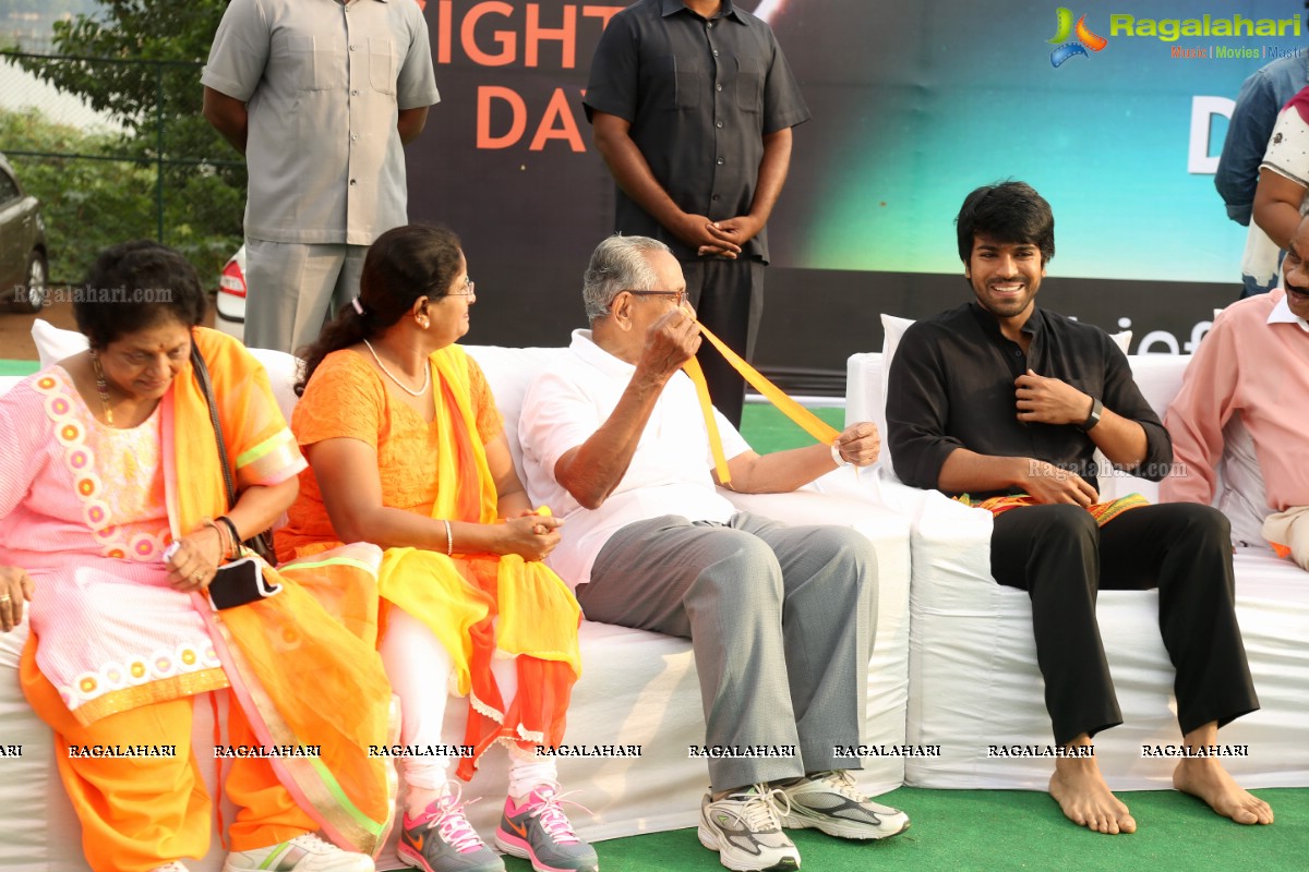 Ram Charan at Devnar World Sight Day Walk 'Mission to Give Vision'