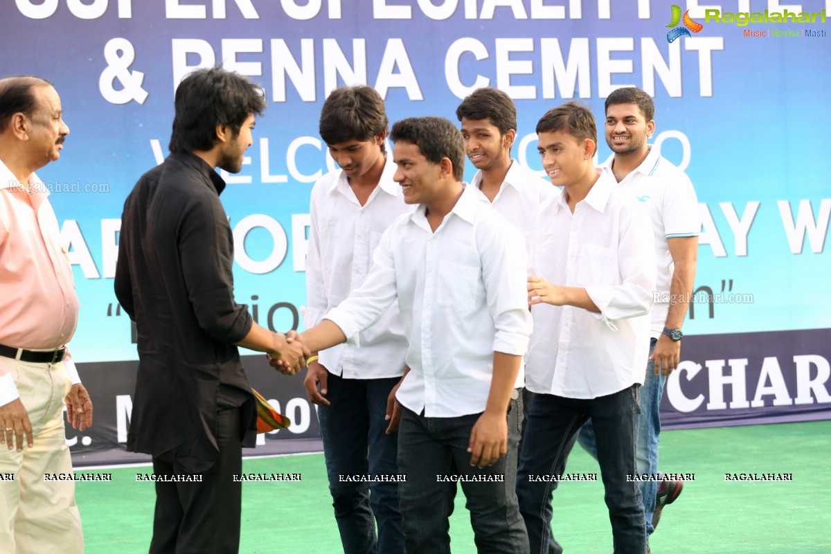 Ram Charan at Devnar World Sight Day Walk 'Mission to Give Vision'