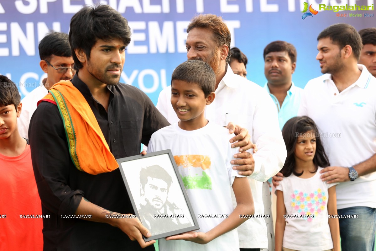 Ram Charan at Devnar World Sight Day Walk 'Mission to Give Vision'