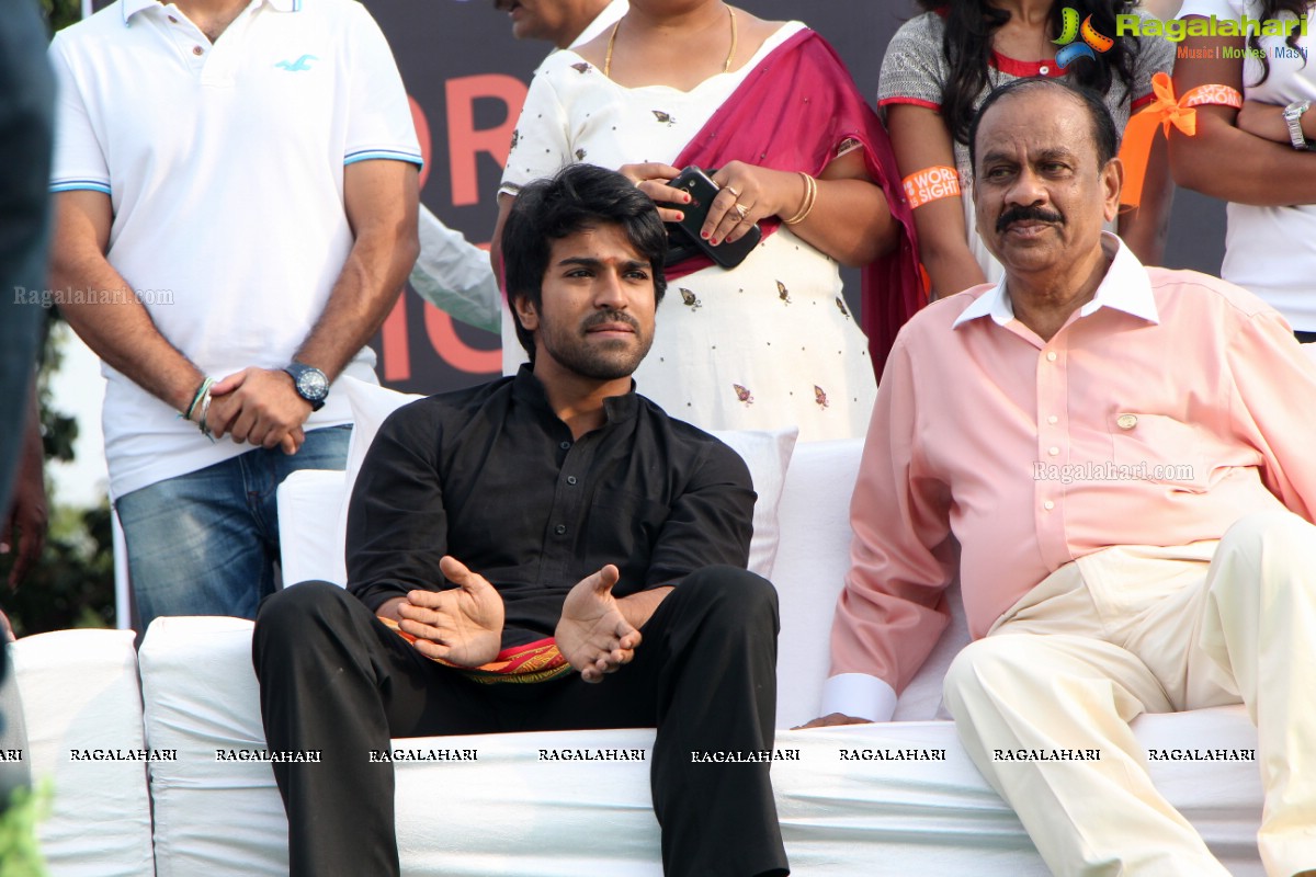 Ram Charan at Devnar World Sight Day Walk 'Mission to Give Vision'