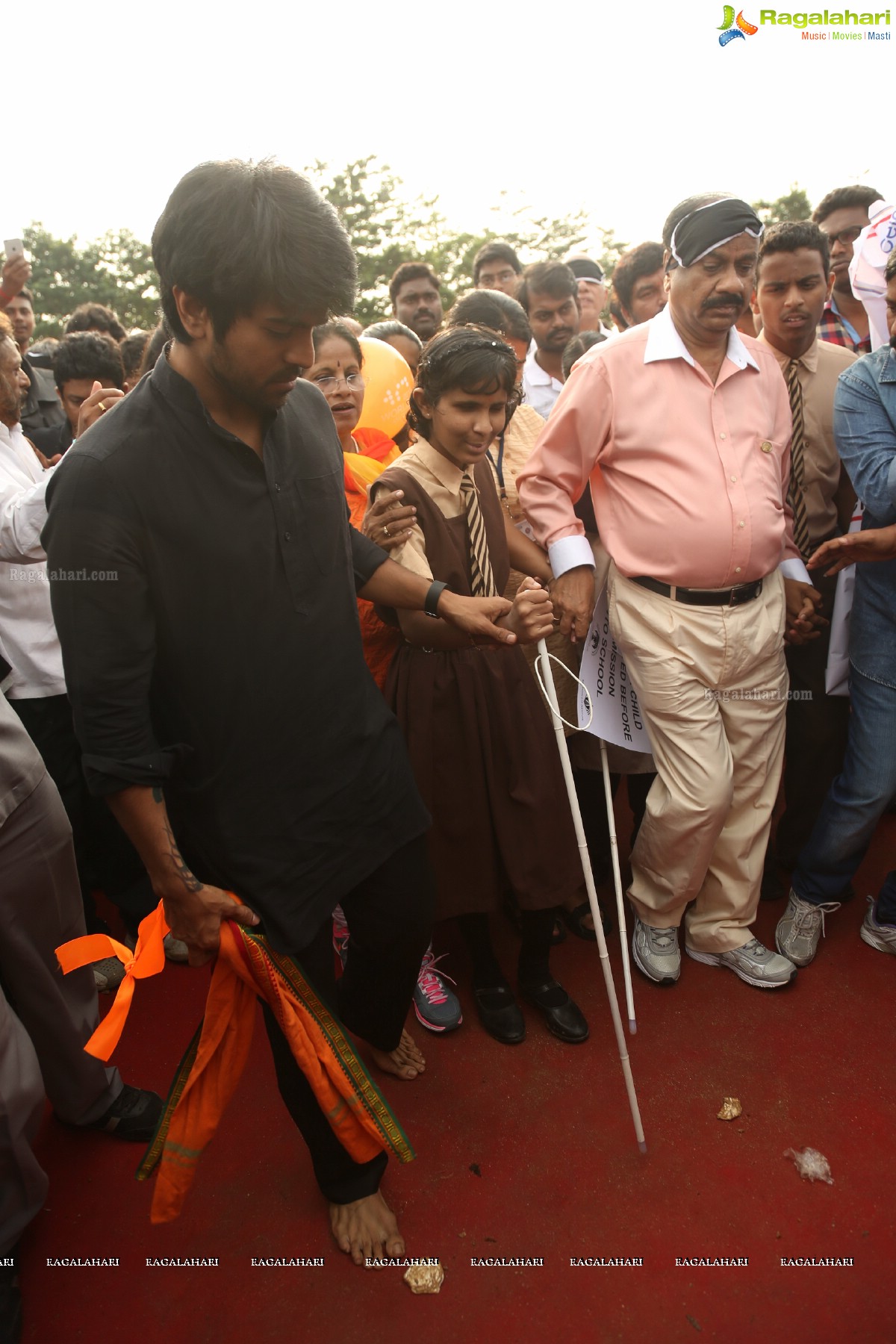 Ram Charan at Devnar World Sight Day Walk 'Mission to Give Vision'