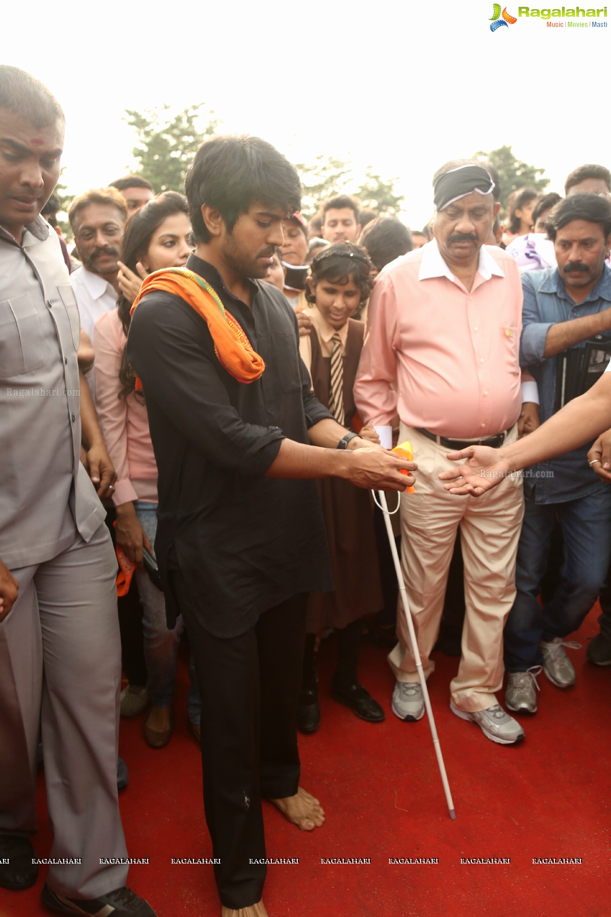 Ram Charan at Devnar World Sight Day Walk 'Mission to Give Vision'