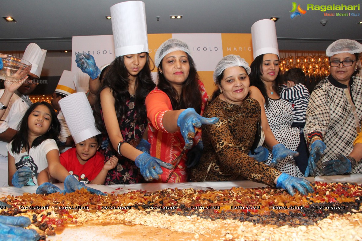 Sanskruti Ladies Club Cake Mixing Ceremony 2015 at Hotel Marigold, Hyderabad