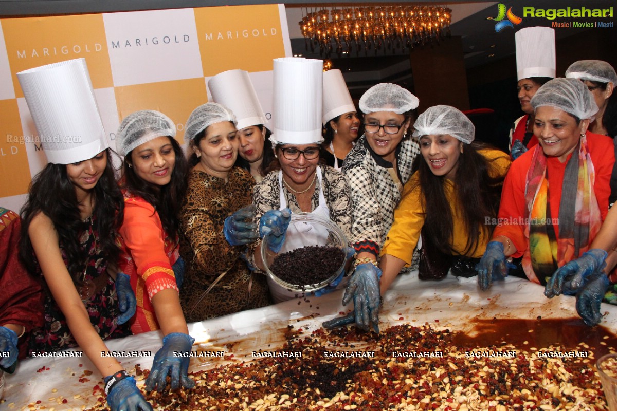 Sanskruti Ladies Club Cake Mixing Ceremony 2015 at Hotel Marigold, Hyderabad