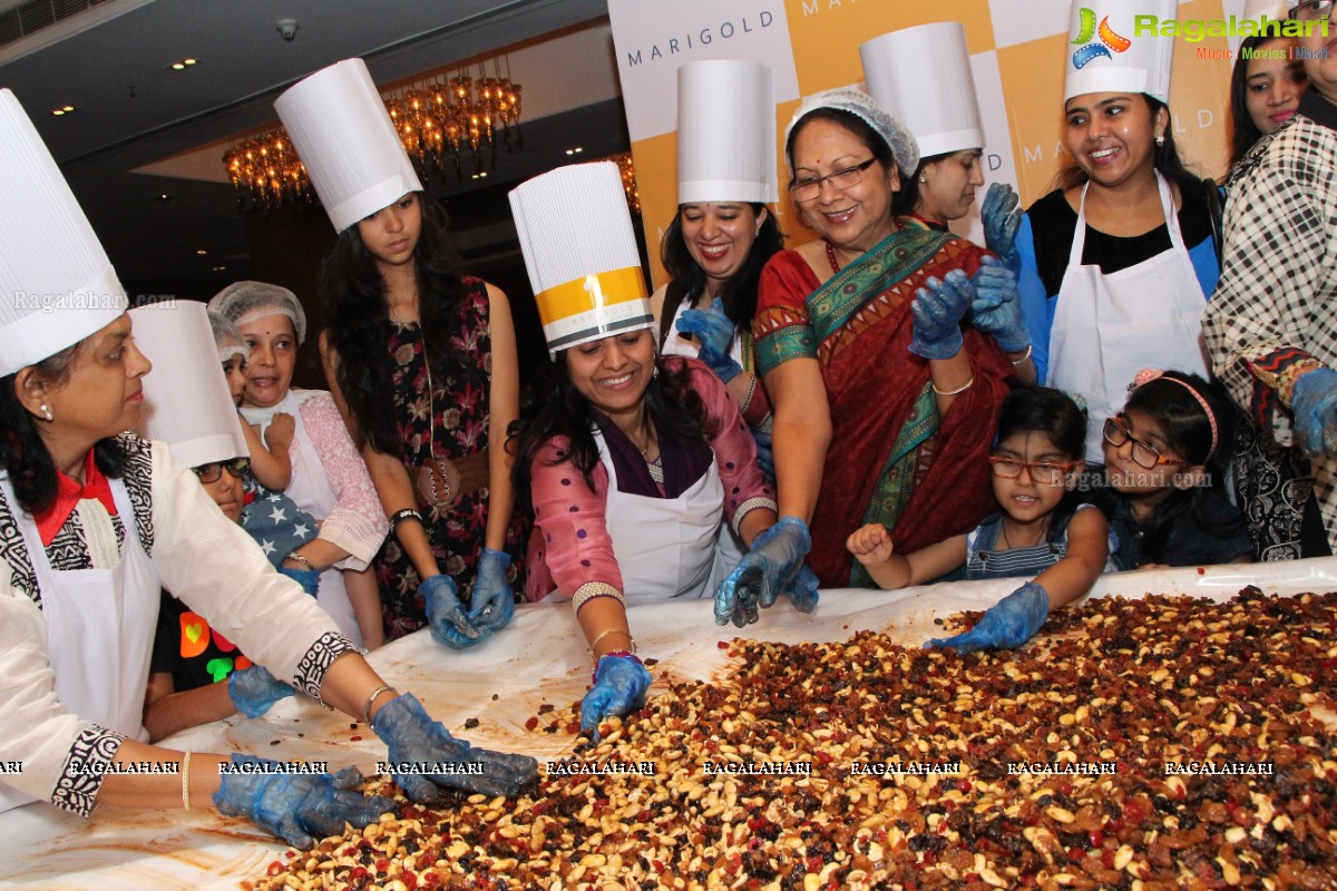 Sanskruti Ladies Club Cake Mixing Ceremony 2015 at Hotel Marigold, Hyderabad