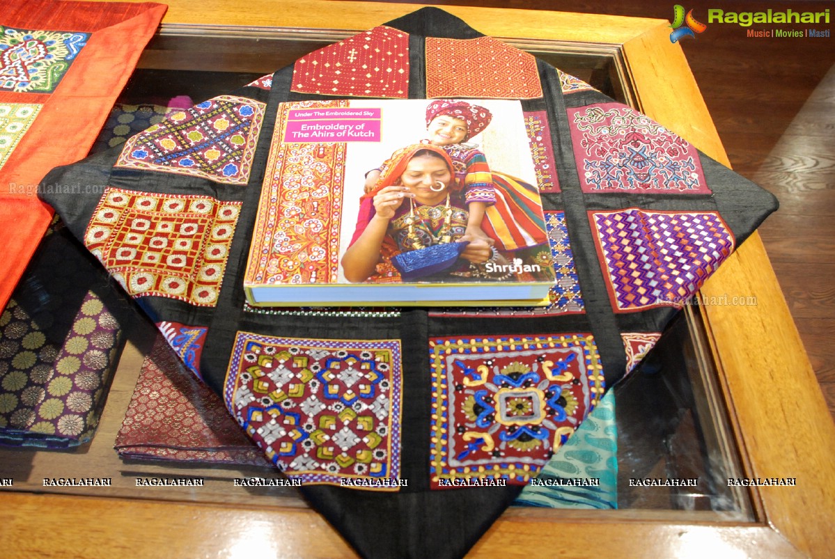 Manali Rathod launches Shrujan Kutchi Hand Embroidery Exhibition at Banjara Hills, Hyderabad