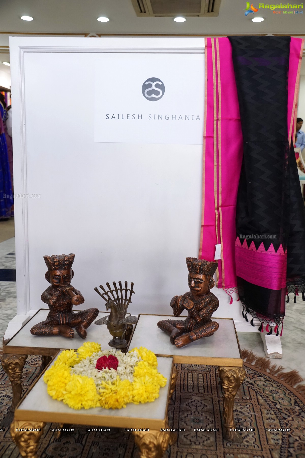 Singhanias Store - A Showcase by Celebrity Saree Draper Dolly Jain