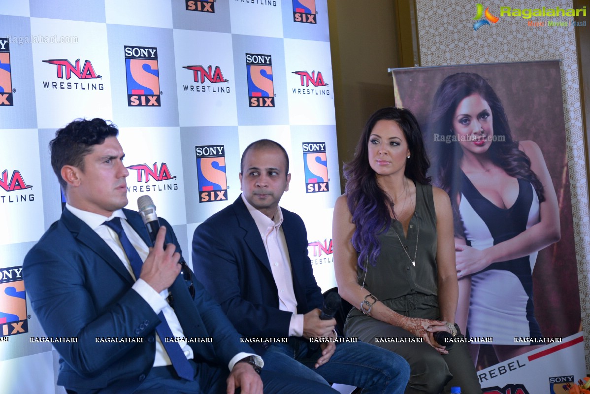 Teen Ka Tashan - Sony SIX and TNA Wrestling Event 2015 Announcement, Hyderabad 