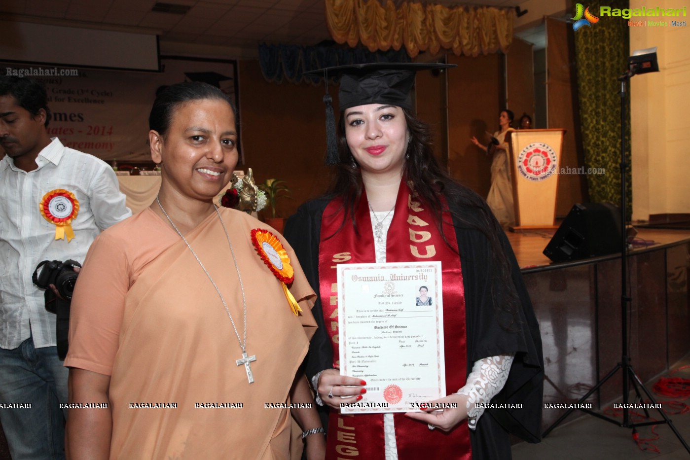 38th Convocation Ceremony of St. Francis College for Women, Hyderabad