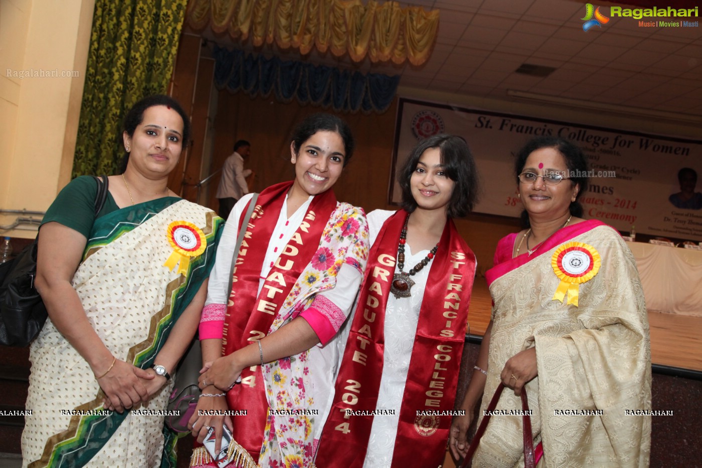 38th Convocation Ceremony of St. Francis College for Women, Hyderabad