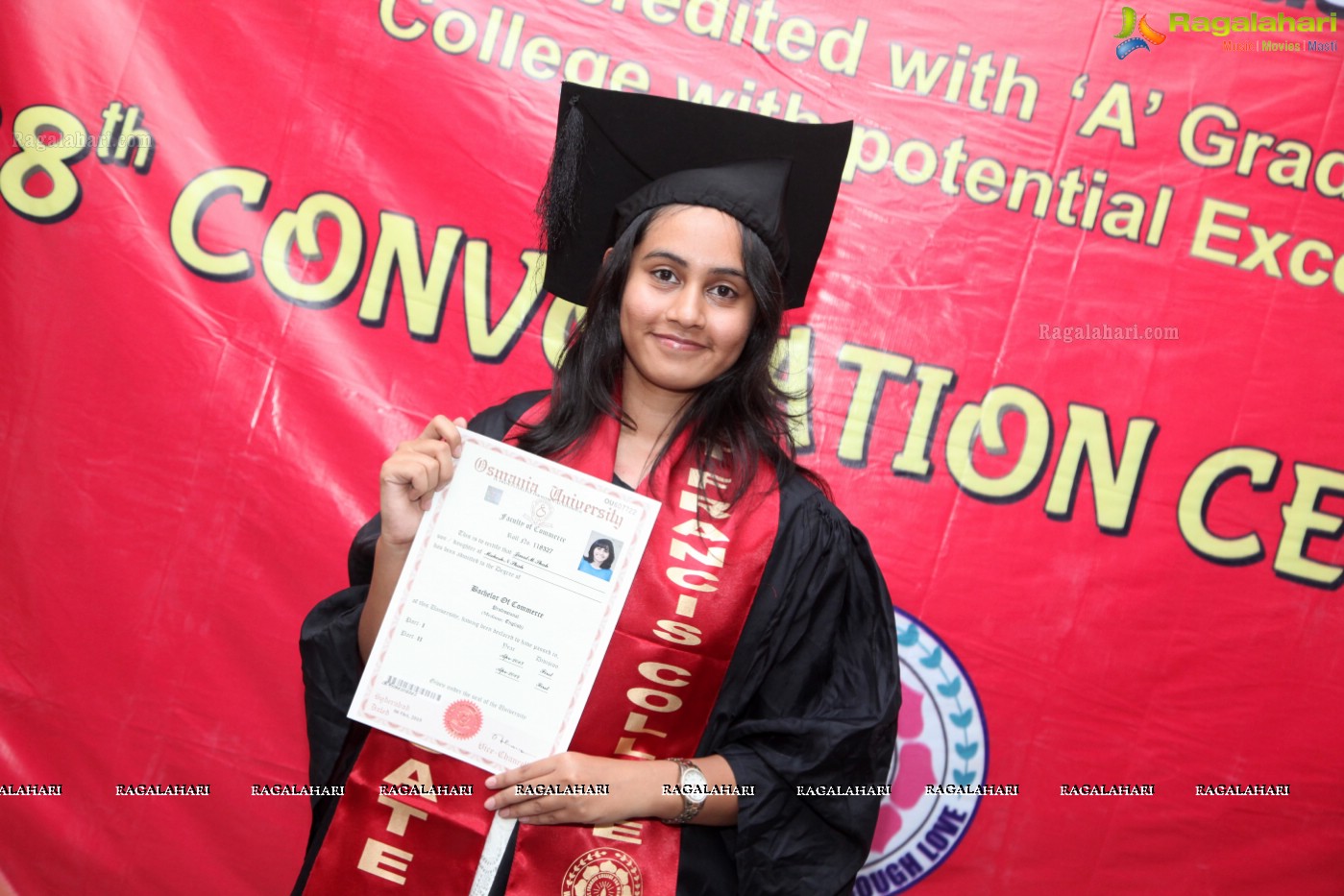 38th Convocation Ceremony of St. Francis College for Women, Hyderabad