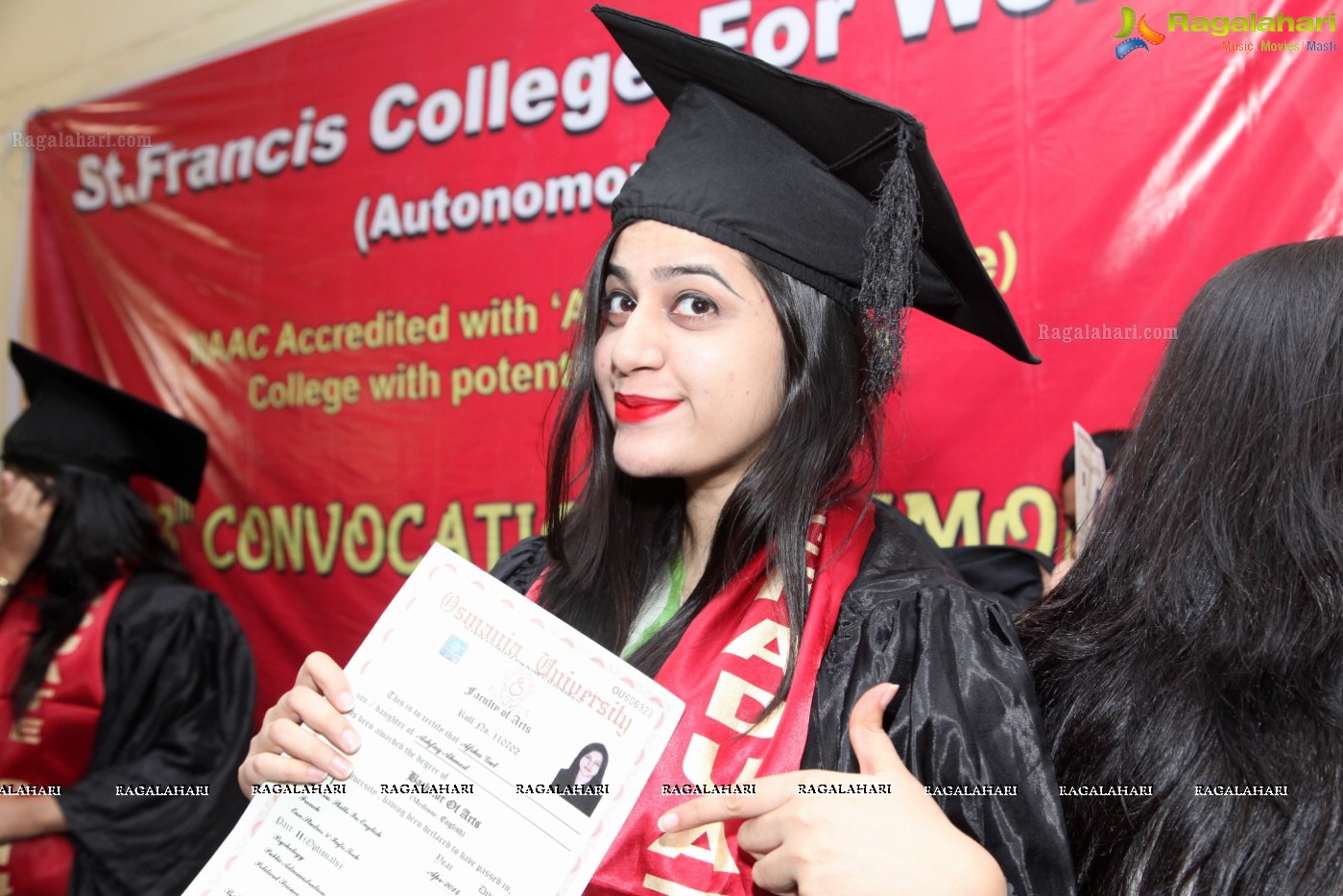 38th Convocation Ceremony of St. Francis College for Women, Hyderabad