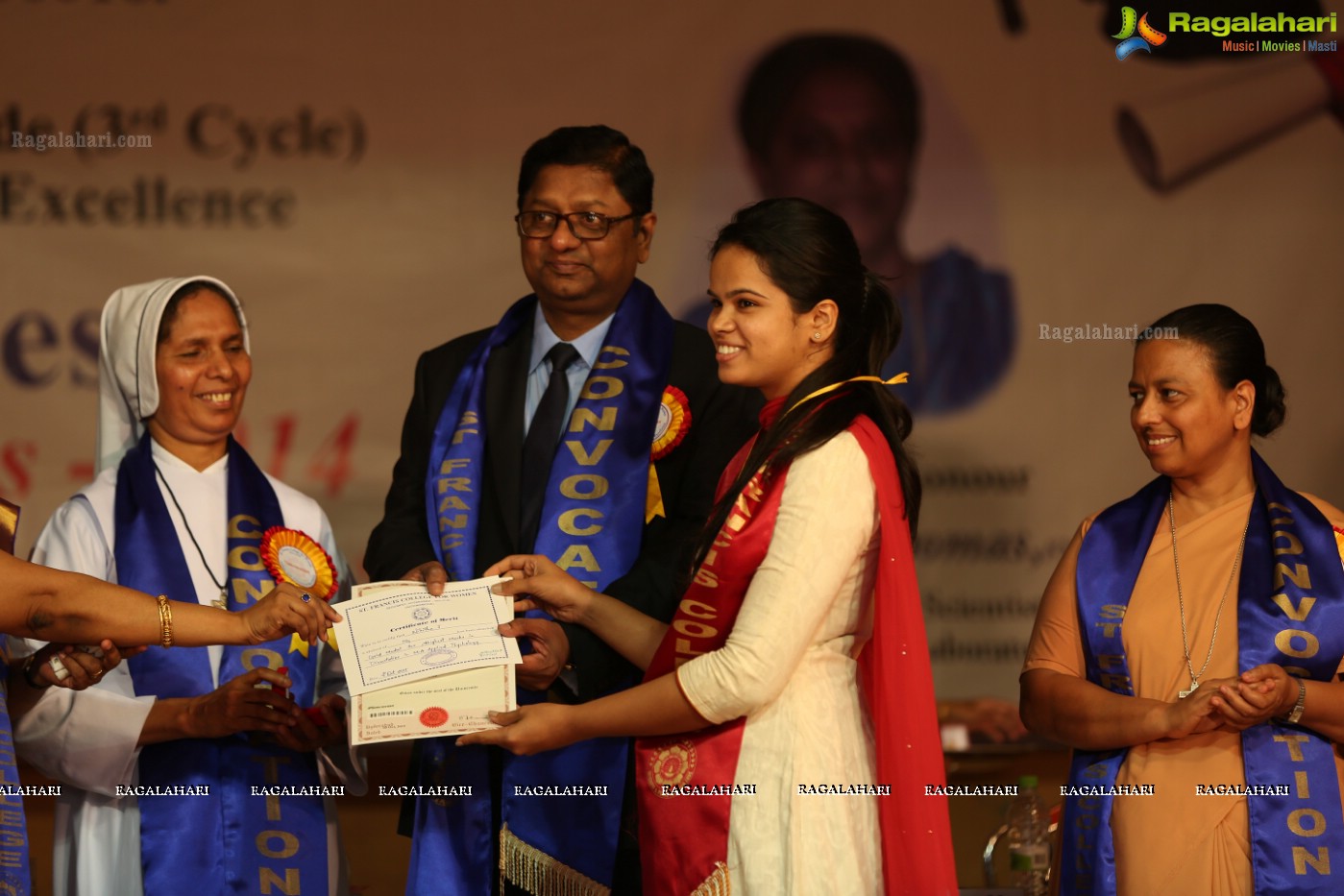 38th Convocation Ceremony of St. Francis College for Women, Hyderabad