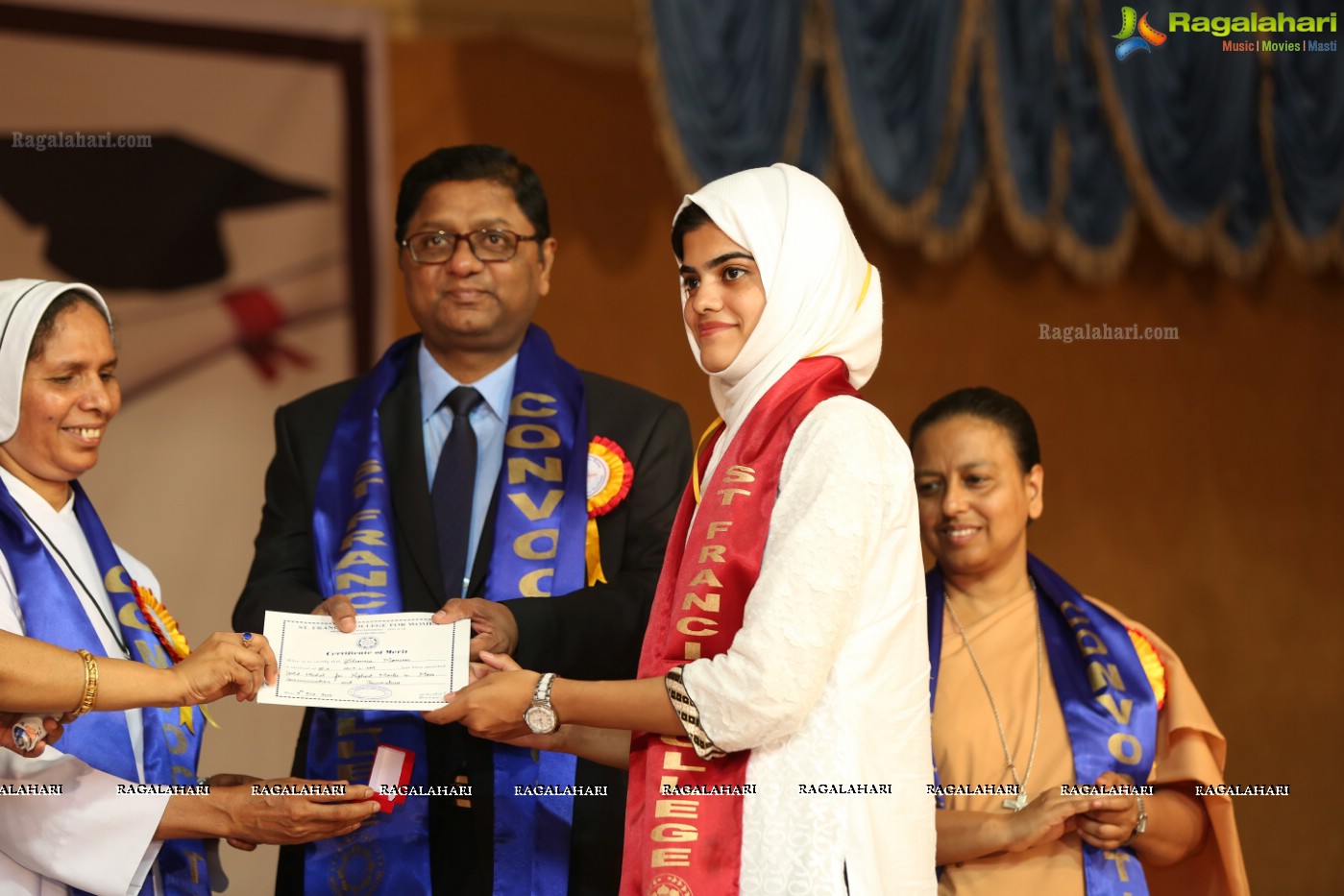 38th Convocation Ceremony of St. Francis College for Women, Hyderabad