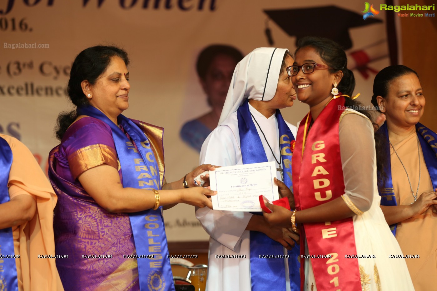 38th Convocation Ceremony of St. Francis College for Women, Hyderabad