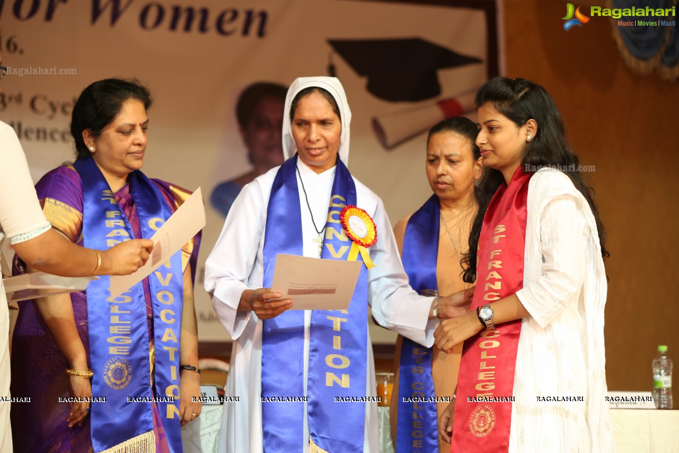 38th Convocation Ceremony of St. Francis College for Women, Hyderabad