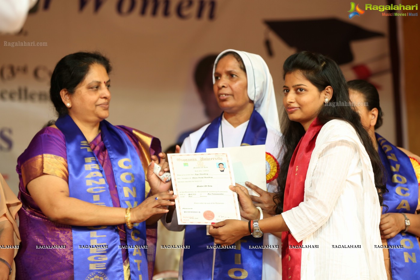 38th Convocation Ceremony of St. Francis College for Women, Hyderabad