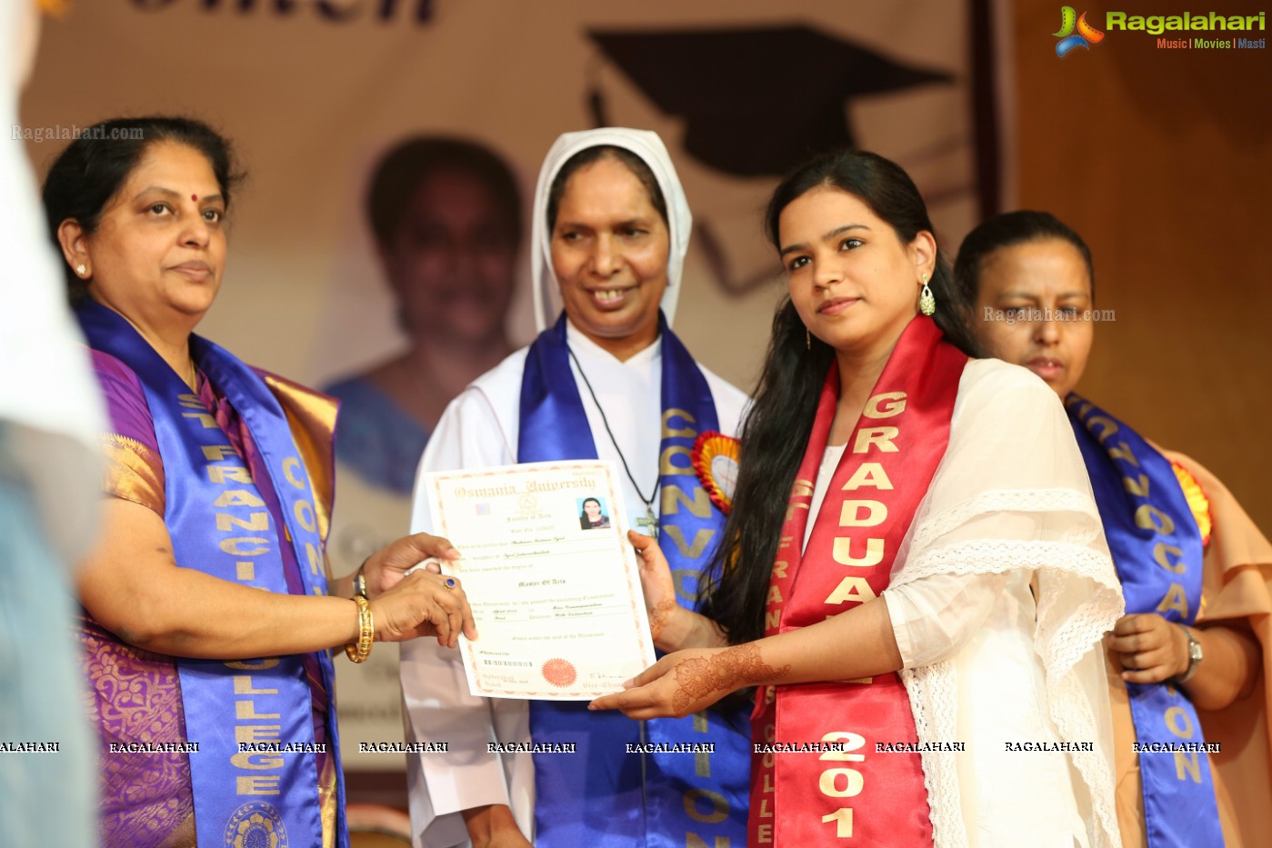 38th Convocation Ceremony of St. Francis College for Women, Hyderabad