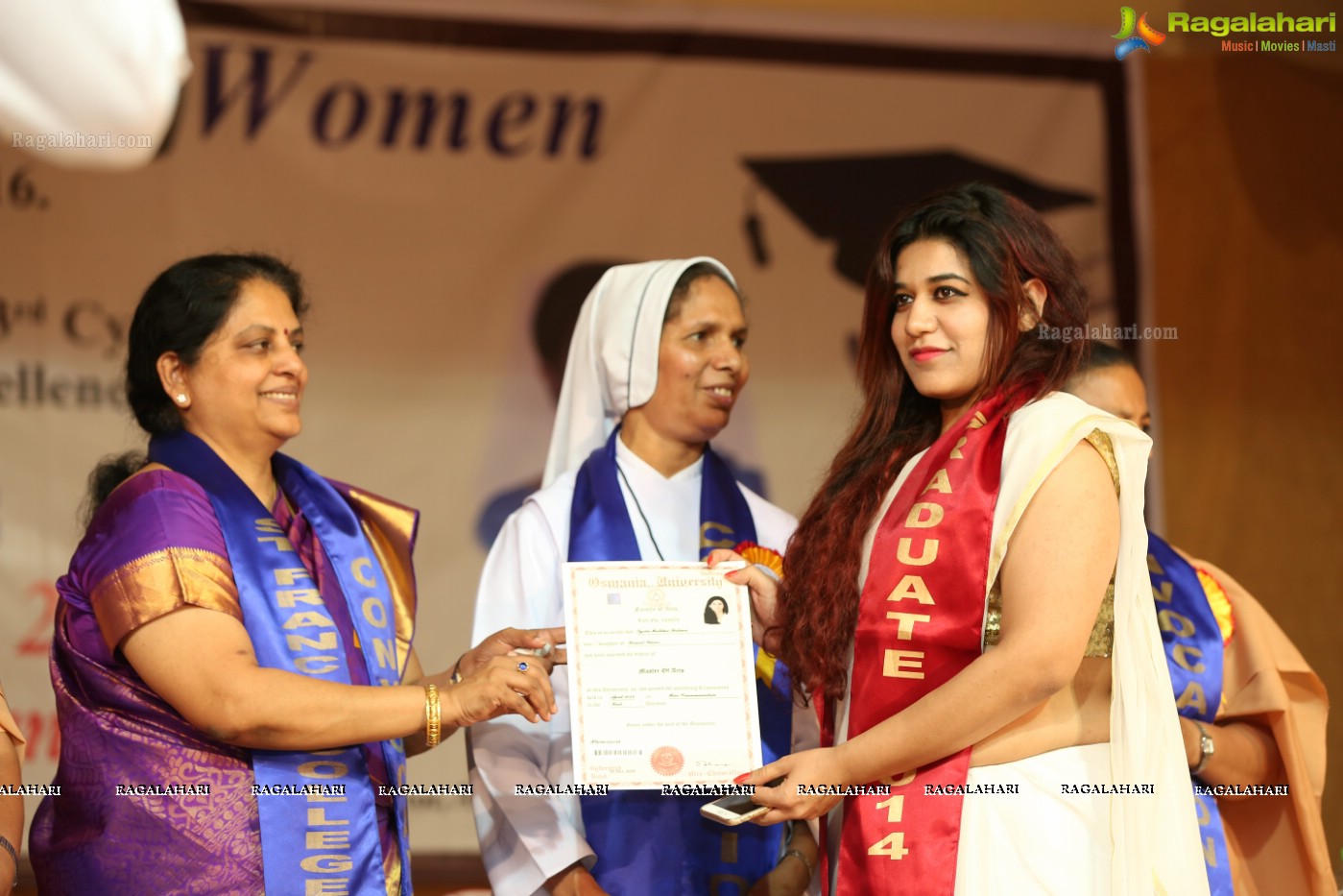 38th Convocation Ceremony of St. Francis College for Women, Hyderabad