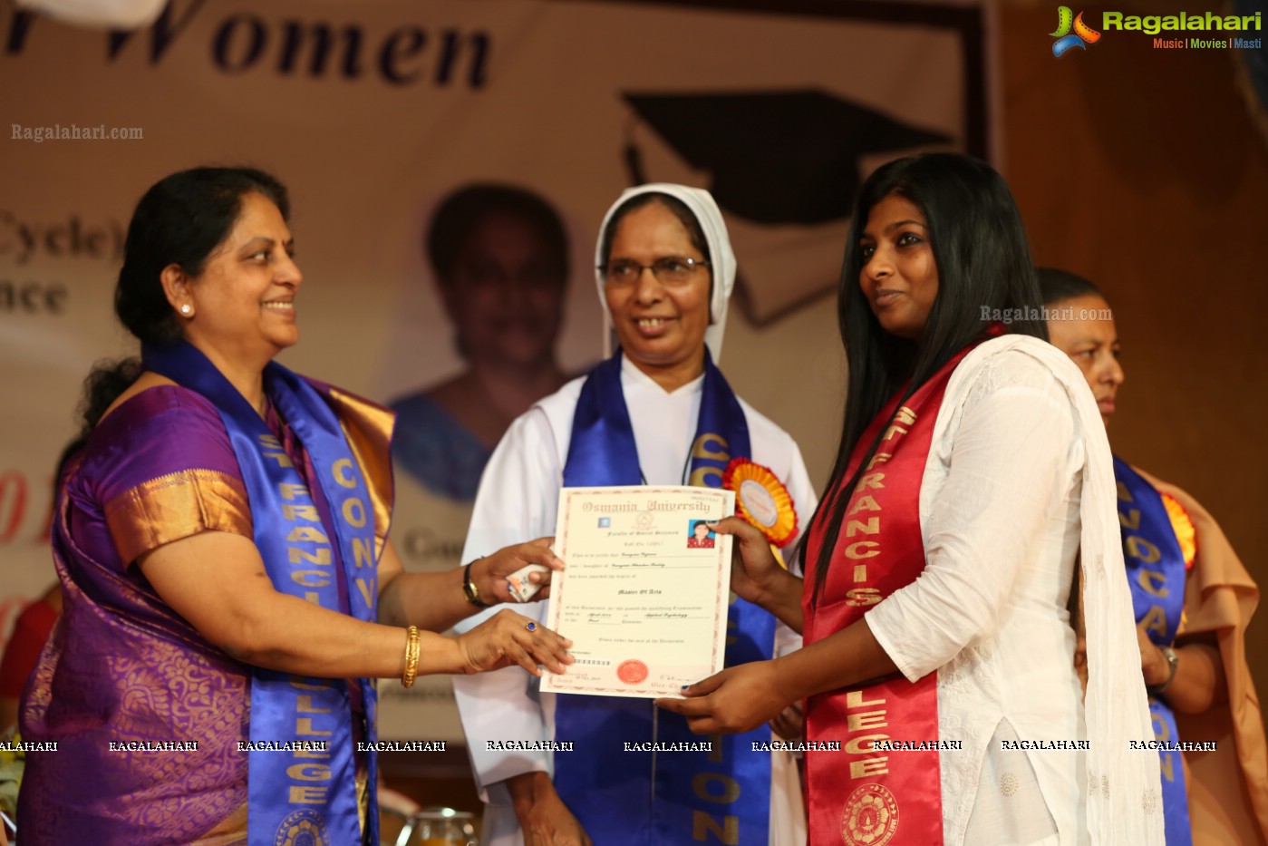 38th Convocation Ceremony of St. Francis College for Women, Hyderabad