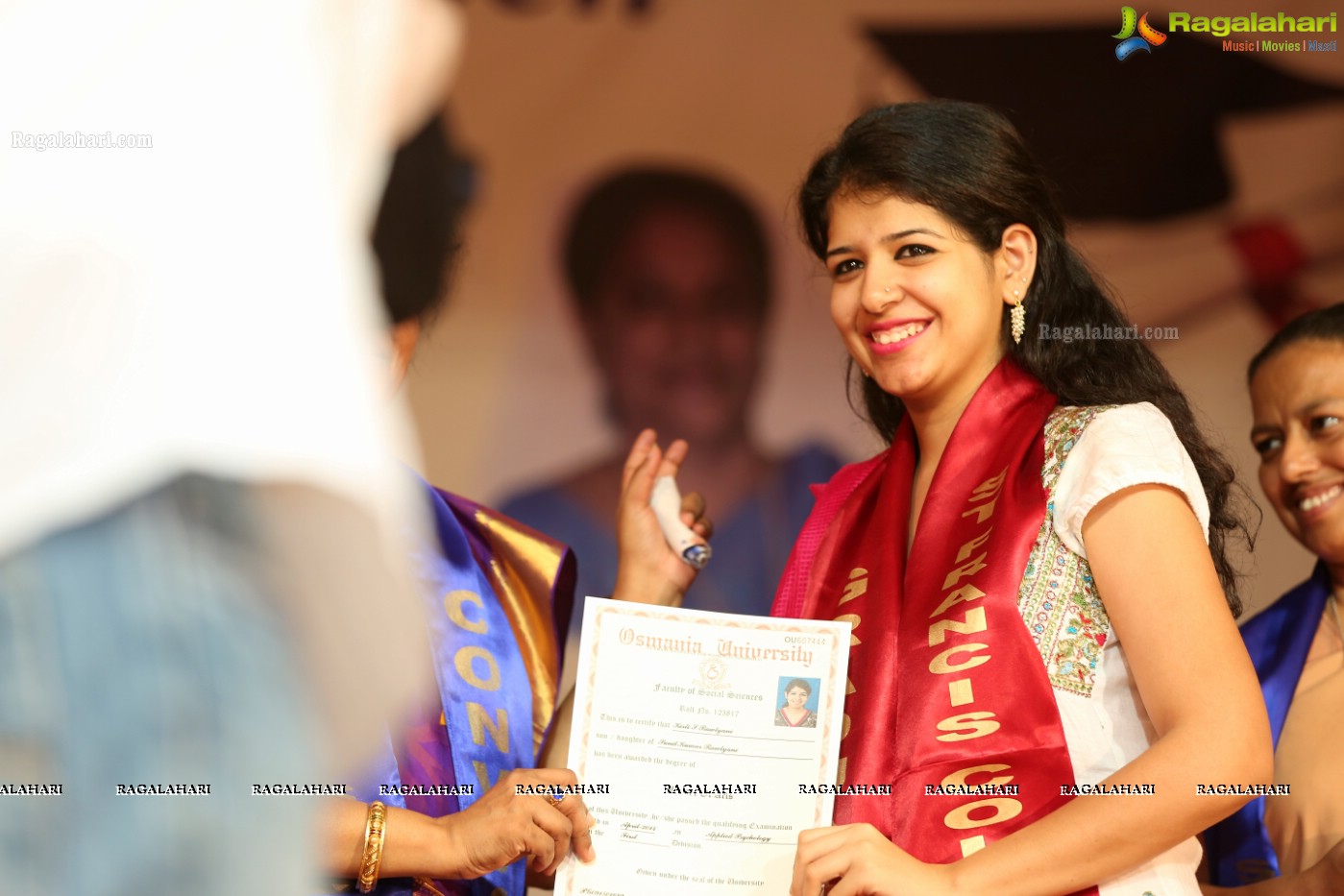 38th Convocation Ceremony of St. Francis College for Women, Hyderabad