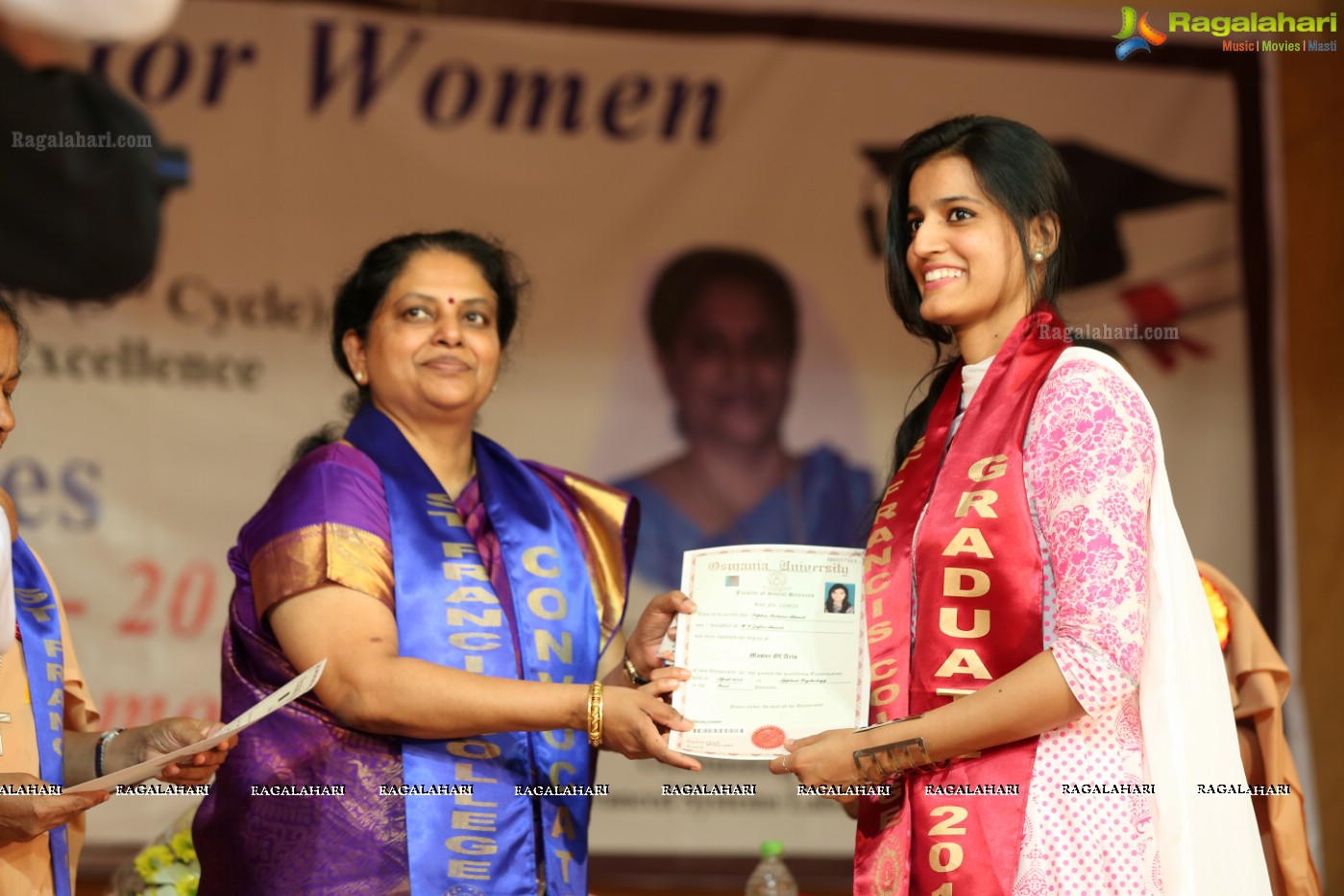 38th Convocation Ceremony of St. Francis College for Women, Hyderabad