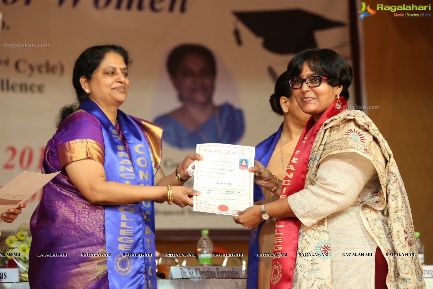 38th Convocation Ceremony of St. Francis College for Women, Hyderabad