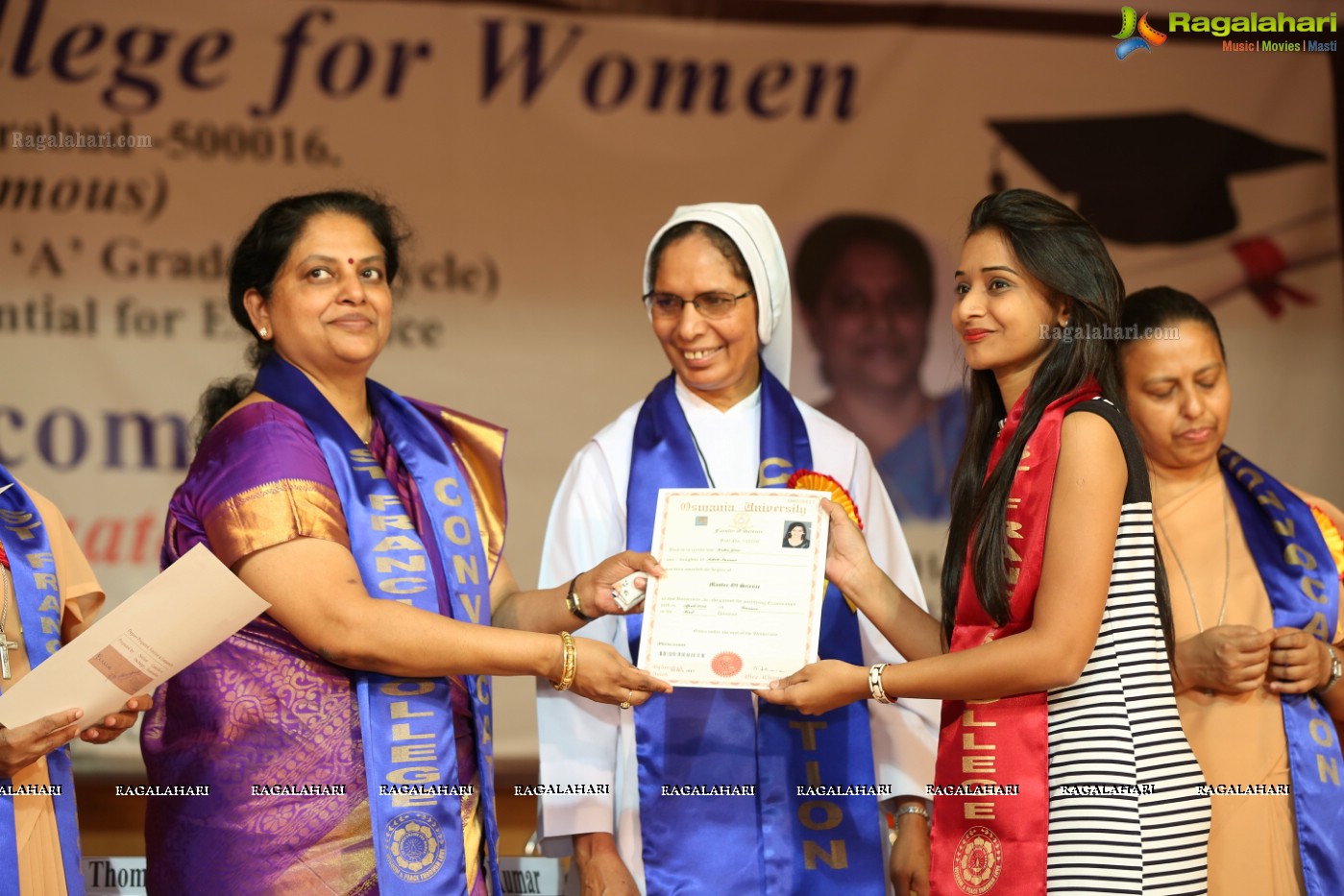 38th Convocation Ceremony of St. Francis College for Women, Hyderabad