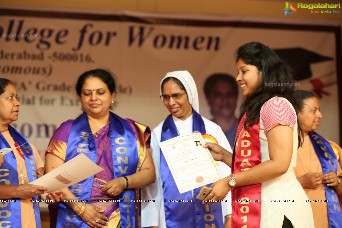 38th Convocation Ceremony of St. Francis College for Women, Hyderabad