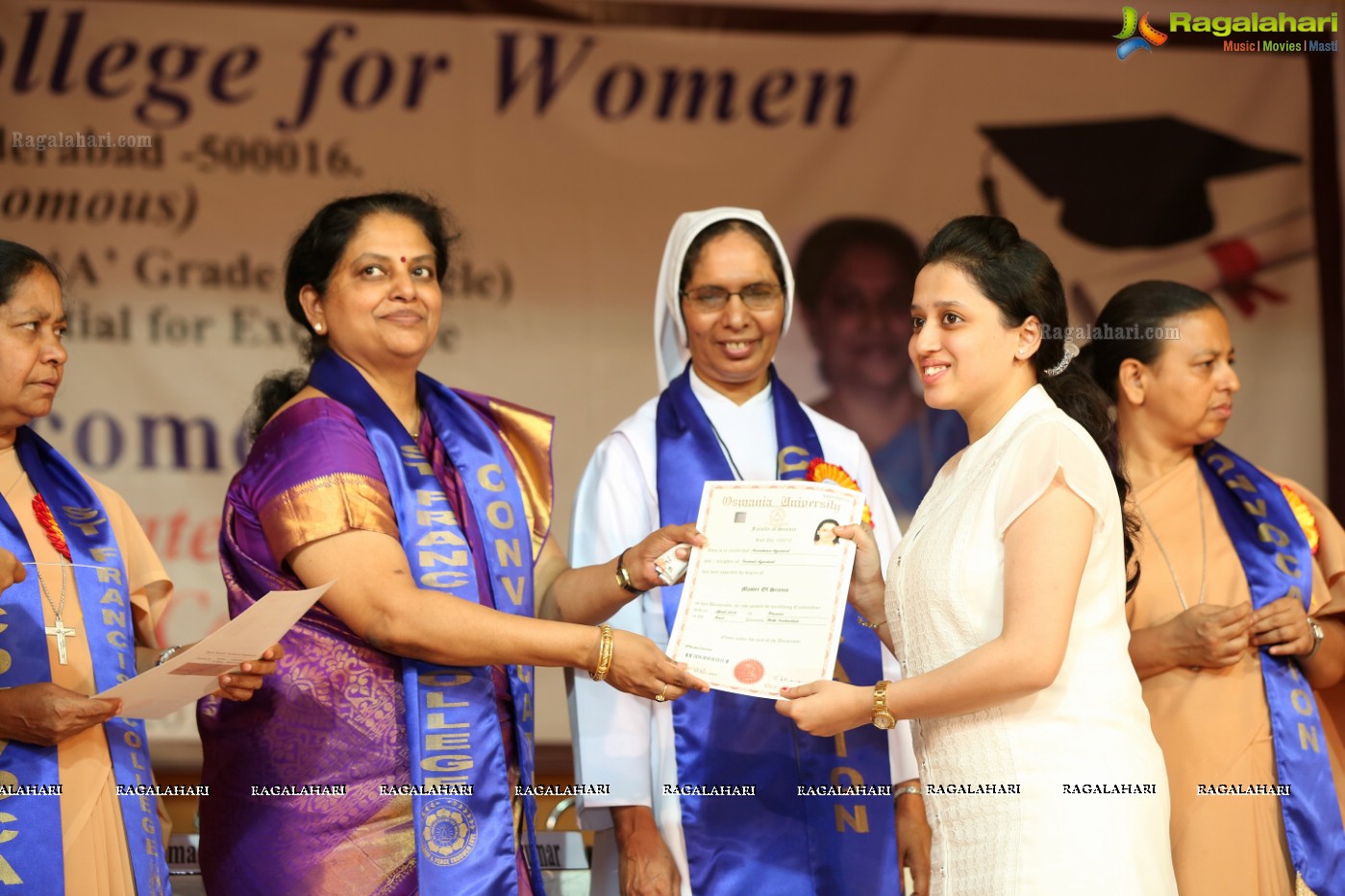 38th Convocation Ceremony of St. Francis College for Women, Hyderabad