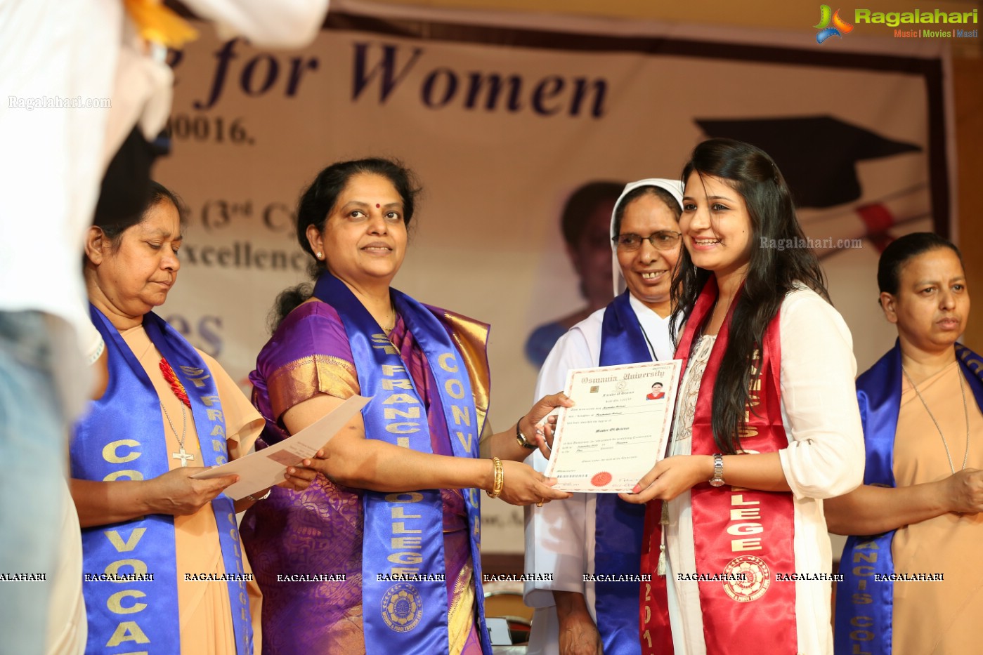 38th Convocation Ceremony of St. Francis College for Women, Hyderabad