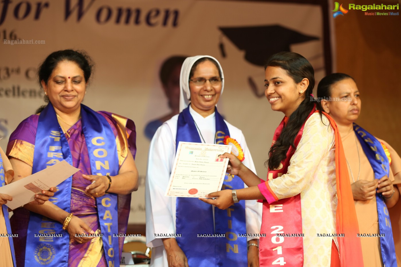 38th Convocation Ceremony of St. Francis College for Women, Hyderabad