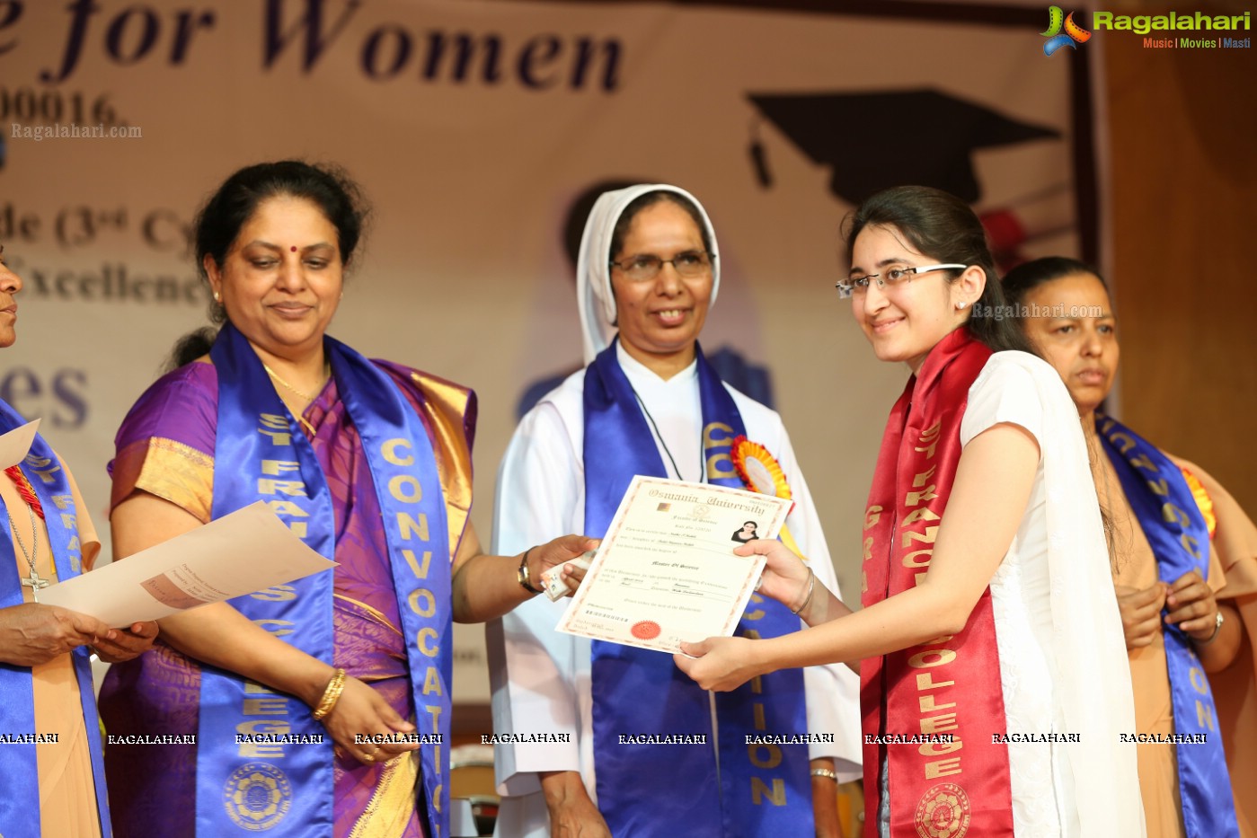 38th Convocation Ceremony of St. Francis College for Women, Hyderabad